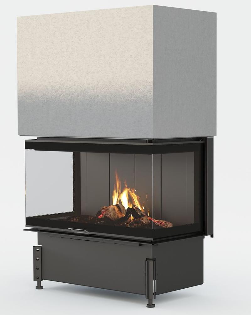 Каминная топка CHAZELLES Cloud 90 R 3Vitres