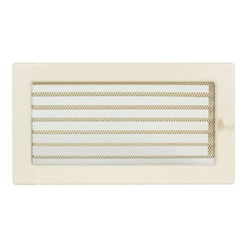 Стандартная решетка для каминная Fireway 17*30 крем с жалюзи