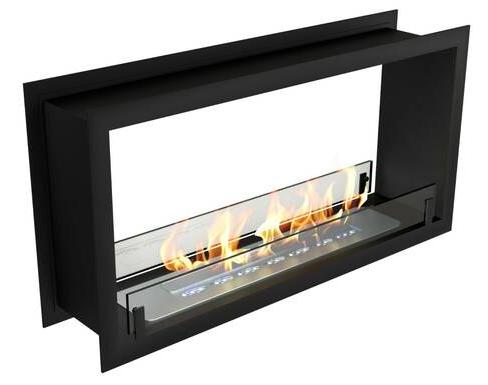 Биокамин Contour сквозной 900 (Estetic Flame)