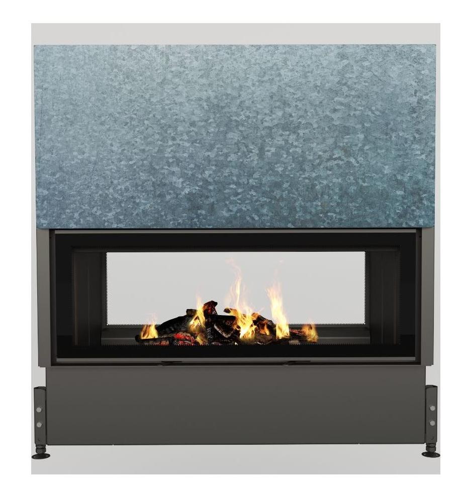 Каминная топка CHAZELLES Cloud 120 R DF HORIZON