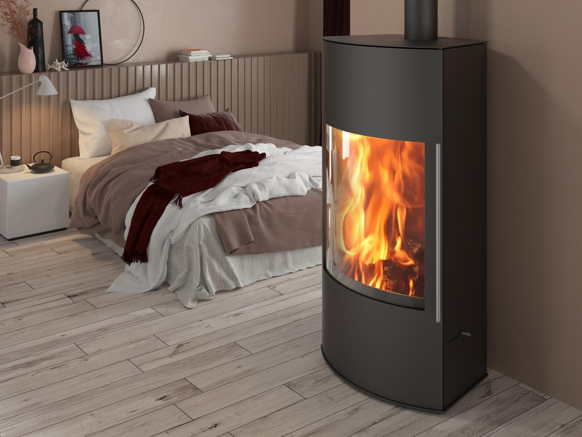 Печь-камин Ember Гордана 480 L+ black