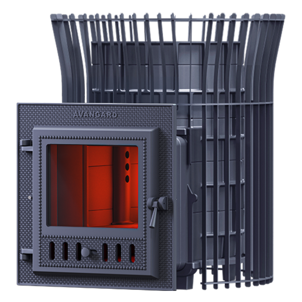 Печь для бани AVANGARD 24 (М) в сетке