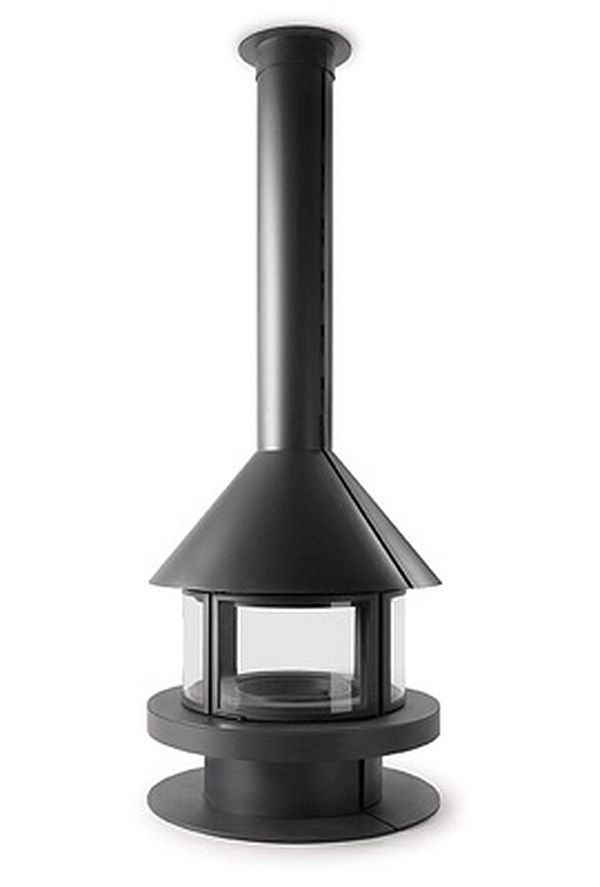 Дизайнерский камин Rocal Gala Black