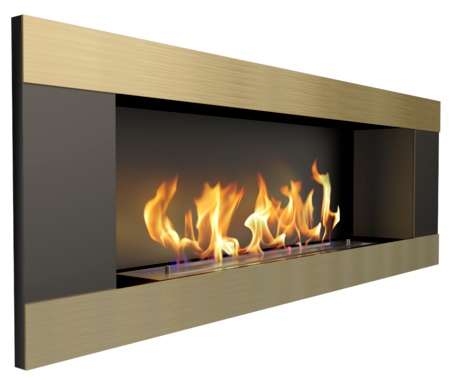 Биокамин Elliot horizontal 1200 латунный (ZeFire)