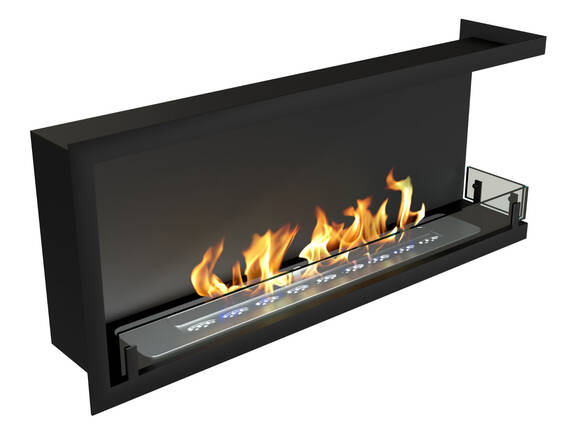 Биокамин Contour угловой 1100 правый (Estetic Flame)