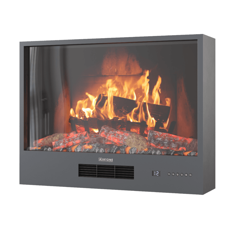 Электрический встраиваемый камин Airtone VITRO 600